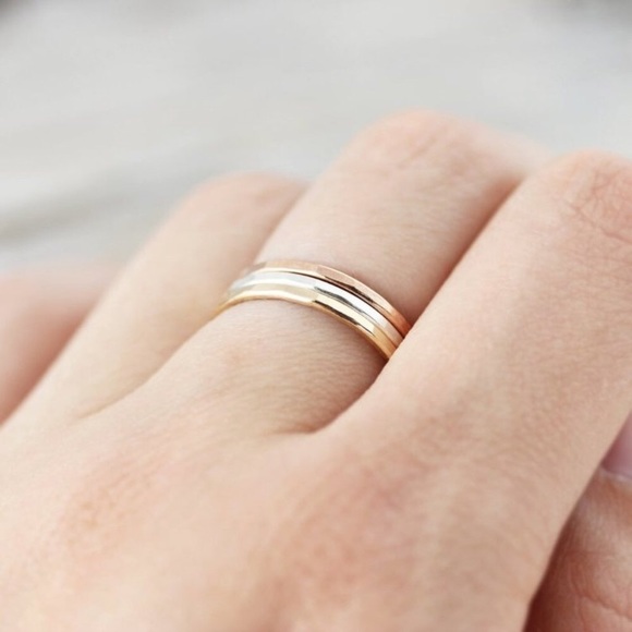 Gold Filled Stacking Rings - Picture 5 of 6